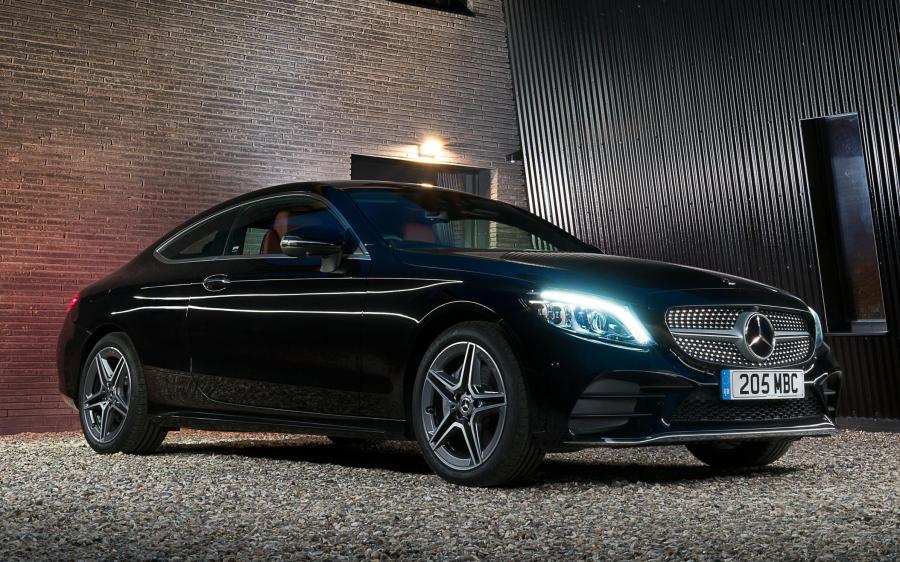 Mercedes-Benz C220 d Coupe AMG Line (UK) '2018